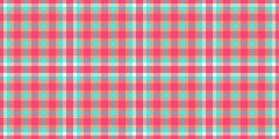 Screen background pattern seamless, veil tartan check. Clan texture textile plaid fabric in red and light salmon colors. vector
