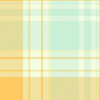 Merry christmas background check tartan, checkered plaid textile . Length pattern seamless texture fabric in light and amber colors. vector