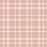 Greeting card pattern plaid seamless, website fabric tartan check. List background texture textile in light color. vector