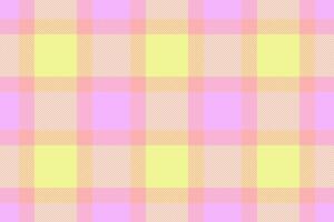 Deco background textile, lady pattern tartan check. Size seamless texture plaid fabric in light and lime colors. vector