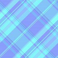 Post seamless tartan plaid, christmas pattern texture check. Festive textile background fabric in blue and teal colors. vector