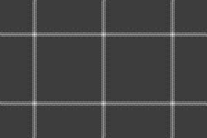 Ethnicity pattern tartan , 1960s check seamless textile. Quilted plaid background texture fabric in grey and white colors. vector