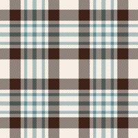 Back background seamless plaid, smooth fabric tartan. King check texture pattern textile in linen and dark colors. vector