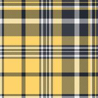 Heritage fabric seamless texture, effect textile pattern . Diagonal tartan check background plaid in dark and amber colors. vector