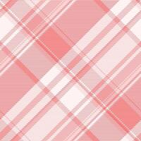 Picture plaid texture, machinery seamless tartan check. Book background pattern fabric textile in light and sea shell colors. vector