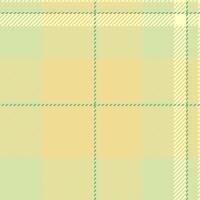 String seamless fabric , korean tartan textile check. Motif texture background pattern plaid in light and yellow colors. vector