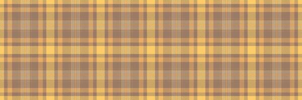 Motif tartan check, choose textile seamless fabric. Elegance background texture plaid pattern in orange and amber colors. vector