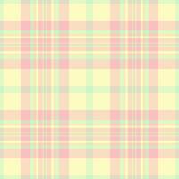 Geometric fabric texture, ireland background textile tartan. Duvet cover seamless plaid check pattern in light color. vector