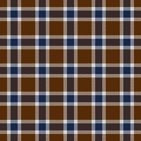 Blanket textile texture background, geometric plaid check fabric. Textured seamless tartan pattern in orange and gainsboro colors. vector