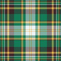 Advertisement fabric pattern seamless, craft plaid check background. Repetition texture tartan textile in mint and dark colors. vector