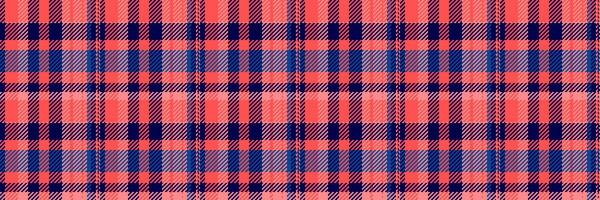 Various fabric textile pattern, repetition tartan texture background. Top seamless check plaid in red and dark colors. vector