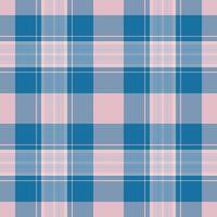 Holiday texture fabric background, site pattern textile. Festival tartan seamless plaid check in cyan and light colors. vector