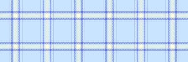 Commerce fabric background, living room pattern tartan seamless. Large check textile plaid texture in light and blue colors. vector