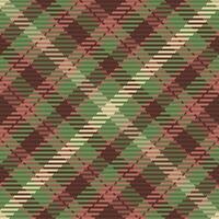 Seamless pattern of scottish tartan plaid. Repeatable background with check fabric texture. backdrop striped textile print. vector