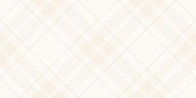 Cover seamless fabric check, everyday plaid tartan . Collage texture pattern background textile in snow and old lace colors. vector