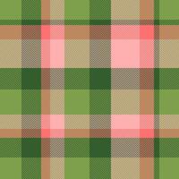 Chinese new year fabric tartan texture, skill pattern textile. Hotel background seamless plaid check in green and red colors. vector