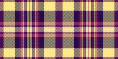 Picture fabric texture , layer background pattern textile. Contour seamless tartan plaid check in light goldenrod and dark colors. vector