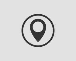 Map icons. Marker pointer. Pin location icon. GPS navigation symbol. vector