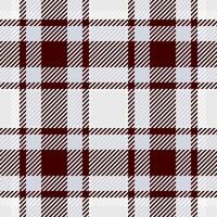 Artistic pattern texture fabric, teenager plaid tartan check. Back to school background seamless textile in white and dark colors. vector
