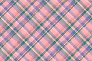 Oilcloth plaid background , apartment texture check textile. Tailor fabric pattern seamless tartan in pastel and light colors. vector