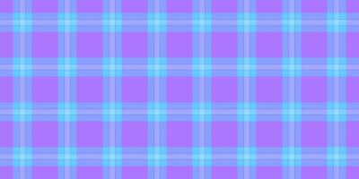 Bedroom plaid tartan , windowpane background pattern check. Weave fabric texture seamless textile in blue and cyan colors. vector