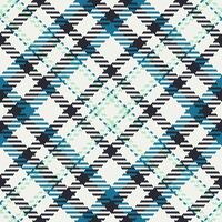 Scotland textile check seamless, poncho tartan background pattern. Advertising fabric texture plaid in white and dark colors. vector