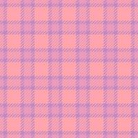 Handkerchief background fabric plaid, unique tartan seamless pattern. Realistic texture check textile in red and pastel colors. vector
