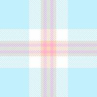 Motif texture fabric check, network plaid background. Argyle textile pattern tartan seamless in light and white colors. vector
