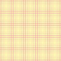 Printout textile plaid pattern, pure seamless fabric background. Lime check texture tartan in light and lime colors. vector