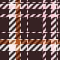 Commerce seamless background, poster check plaid pattern. Loft texture tartan textile fabric in dark and white colors. vector