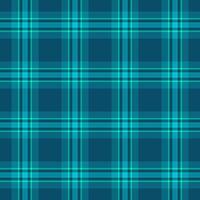 Diamond background plaid pattern, heritage texture fabric tartan. Christmas card check textile seamless in cyan and teal colors. vector