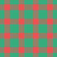 Repetition seamless check tartan, magazine plaid textile. Royal fabric texture background pattern in pastel and mint colors. vector