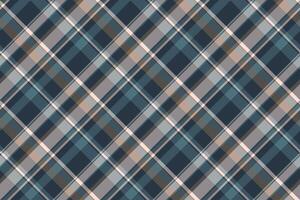 Greeting background texture , japanese plaid check seamless. Free fabric textile tartan pattern in cyan and grey colors. vector