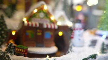 Winter Wonderland has a charming Gingerbread House and a cheerful Snowman for holiday magic video