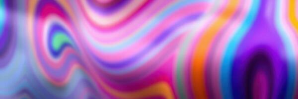 Colorful abstract waves swirl in a vibrant pattern, creating a mesmerizing visual experience in bright hues photo