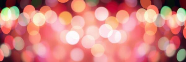 Colorful abstract light pattern creates a vibrant atmosphere during a festive celebration at night photo