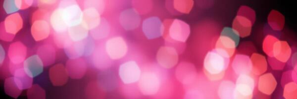 Colorful bokeh lights create a vibrant atmosphere for evening celebrations and festive gatherings photo