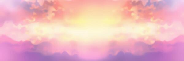 Vibrant sunset over rolling hills creates a serene and colorful atmosphere in rich warm hues photo