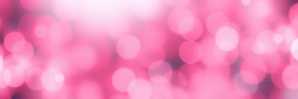 Bright pink bokeh background creating a festive and vibrant atmosphere suitable for celebrations and events photo