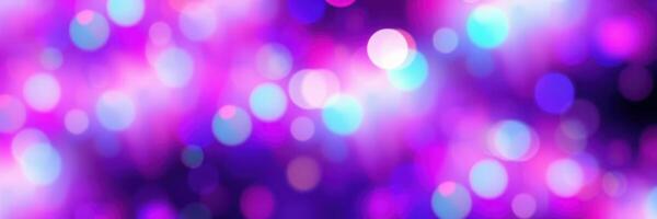 Colorful bokeh lights create a vibrant atmosphere during a nighttime celebration photo