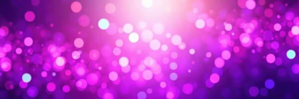 Colorful bokeh lights create a vibrant atmosphere in a festive setting at night photo