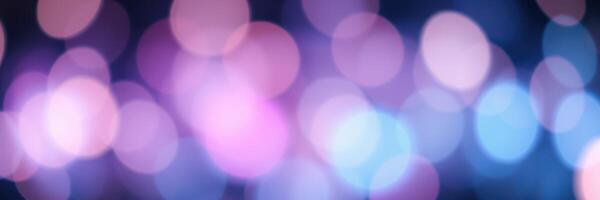 Colorful bokeh lights create a dreamy atmosphere during a nighttime event in a vibrant city photo