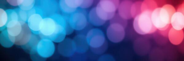Colorful bokeh lights create an enchanting atmosphere in an urban setting during a nighttime event photo
