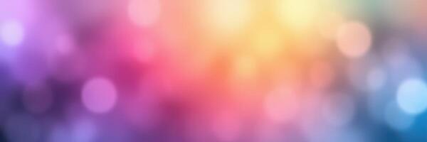 Colorful blurred background creating a vibrant and dreamy atmosphere suitable for various creative projects photo