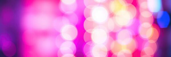 Colorful abstract lights create a vibrant atmosphere in a nightlife setting during an evening event photo