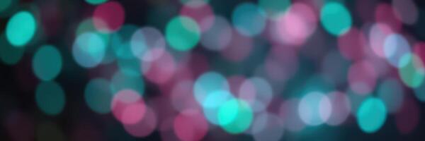 Beautiful bokeh created by colorful lights in a festive atmosphere during a nighttime celebration photo