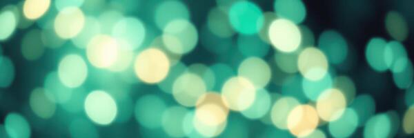 Colorful bokeh lights create a dreamy atmosphere in a festive setting during an evening celebration photo