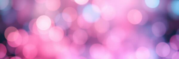 Colorful bokeh lights create a vibrant atmosphere for celebrations during the evening photo