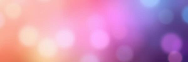 Colorful bokeh background with vibrant hues creating a dreamy atmosphere for art and design photo