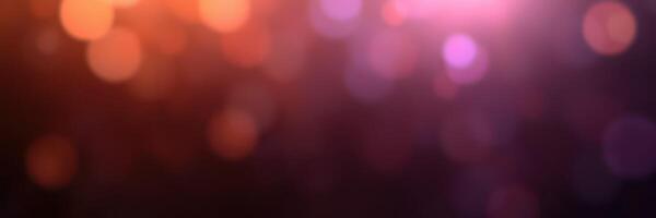 Colorful bokeh lights create a dreamy atmosphere during an evening celebration photo